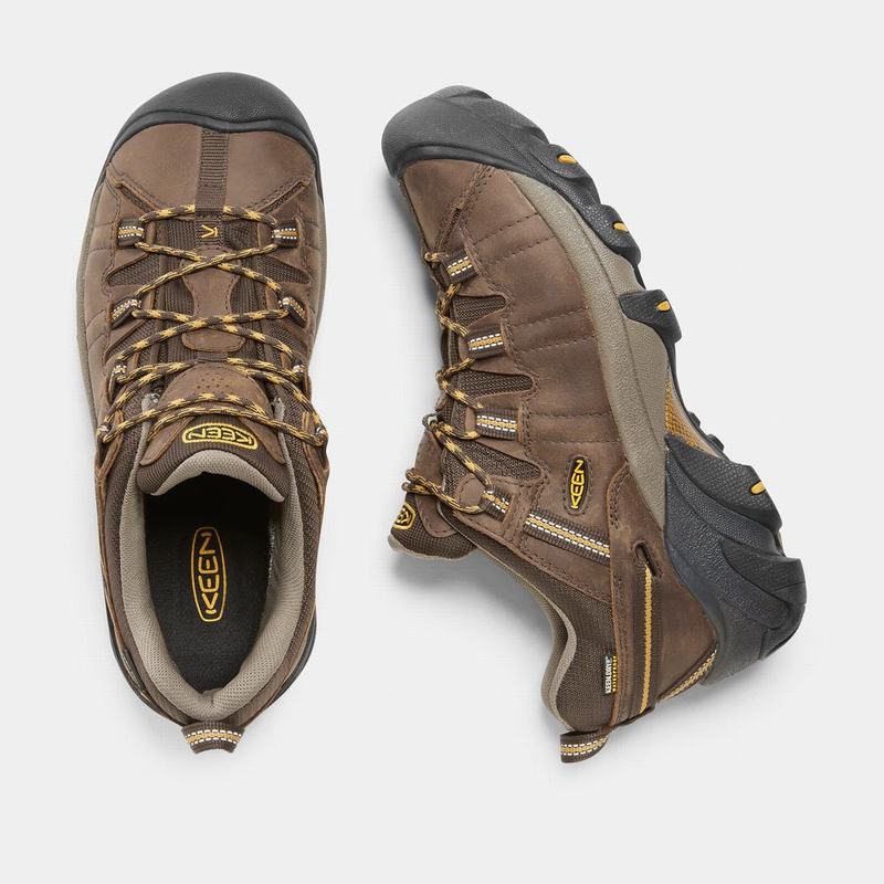 Keen Targhee II Waterproof Mens Hiking Shoes Brown Online NZ (3415-VEJKQ)